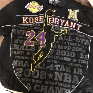 KOBE BRYANT LA LAKERS MENS TWILL JACKET 2XL NBA